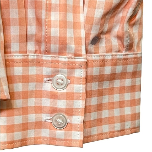 Lands End Button Up Supima Shirt size 12 - Picture 4 of 9